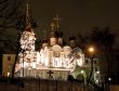 Church in Moscow night view