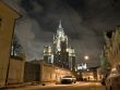 Moscow street night scene