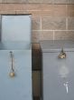 newspaper metal boxes