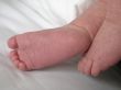 small pink baby feet