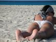 young girl on the beach