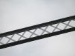 metal bridge structure in the sky