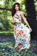 beautiful girl standing on ivy
