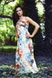 beautiful girl standing on ivy