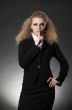 business woman with facial expression