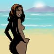 bronze woman