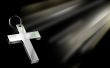 Cross and a light