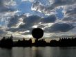 Balloon Silhouette Sunset