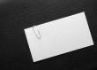 blank business card