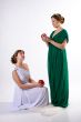 Two ladies and two apples