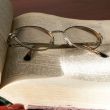 book and spectacles