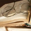 book and spectacles