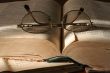 book and spectacles