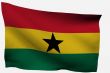 Ghana 3D flag