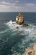 heavy sea near the rock, the Atlantic Ocean