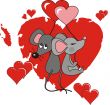 Enamoured mice