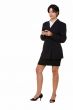 Business woman texting