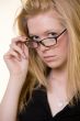 Girl in eyeglasses