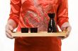 Serving saki
