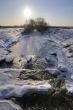 The river in ice