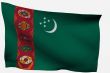 Turkmenistan 3d flag