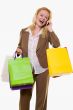 Woman getting great sale price