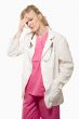Lady doctor with headache