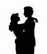 Couple silhouette