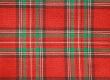 Red checked fabric