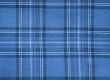 Blue checked fabric
