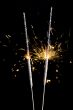 Sparkler close up
