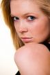 Serious woman