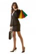 Shopping business woman