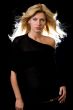 Woman in black