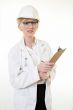 Lady science engineer