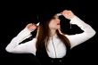 Woman`s profile