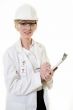 Lady science engineer