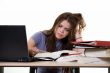 Frustrated college studen