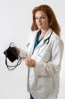 Attractive woman doctor