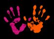 Colored fingerprint