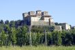 Castle of Torrechiara and vineyard