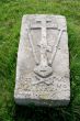 Ancient tombstone of earlier Slavic christians