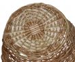 bottom of wicker basket