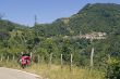 Passo del Cirone (Italy) - Mountain landscape with bicycle
