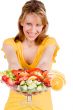 You want a piece of salad