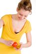 Peeling the tomato