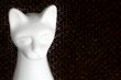 cat from porcelain