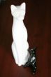 cat from porcelain