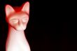 cat from porcelain