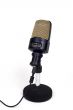 Large-Diaphragm Microphone on stand